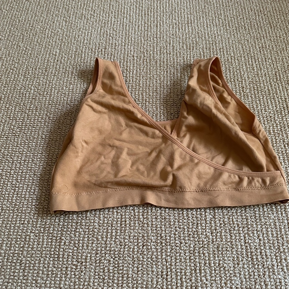 Women's Caramel Cantina Nursing Bra, Size Large